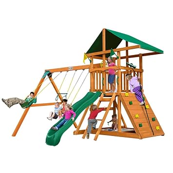 gorilla playsets slides & gyms outing iii