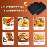 YQL Enlarge Thickened Air Fryer Silicone Liner 20x15x7cm Ninja 9.5L view 6