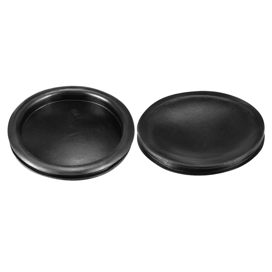 Sourcingmap Wire Protector Oil Resistant Rubber Grommets 100mm Mounting Dia 5Pcs Black