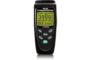 LATNEX MG-300 LF Magnetic Field Meter, Measures EMF from High-Power Transmission Lines, Appliances, Electrical Wires - Perfect for EMF Home Inspections
