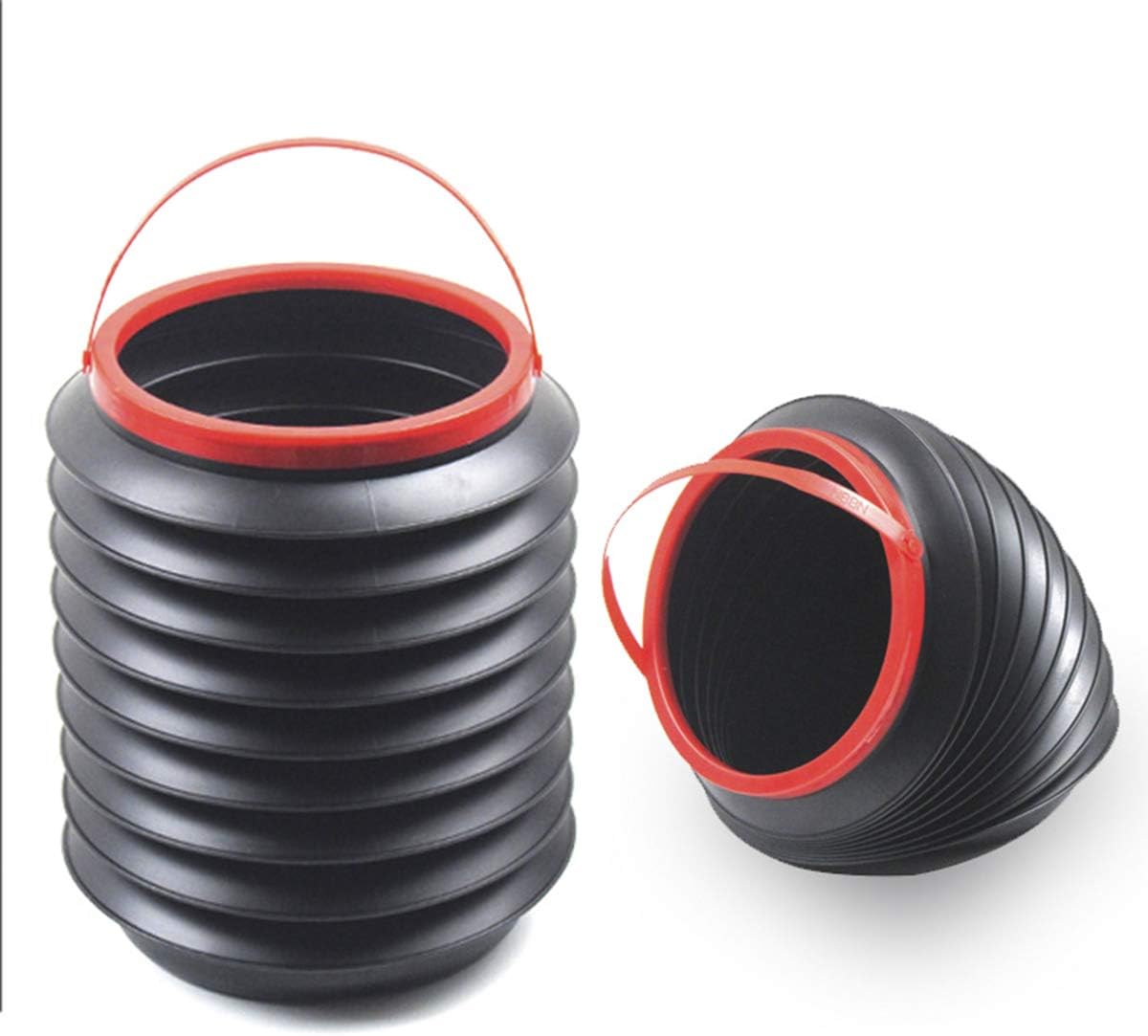 LVERSE 4L Creative Collapsible Bucket Multifunctional Water Container for Car Trash Tidy Organiser Home Use, Fishing