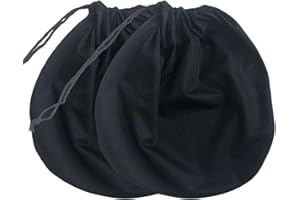 letsinstyle 2Pcs Helmet Bags, Motorcycle Helmets Protection Storage Bag with Drawstring Locking, Large Helmet Cover for Sport