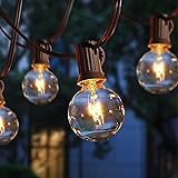 50 FT Outdoor String Lights with 53 G40 Globe Light