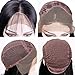 Fyonas Hair Long Wavy Lace Front Wigs for Women Natural Looking Wave Guleless Wig Half Hand Tied Heat Resistant Synthetic Fiber (24 Inch,Black Color)