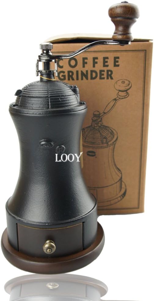 CDSHFVFDG Cast iron European style black Manual Coffee Grinder