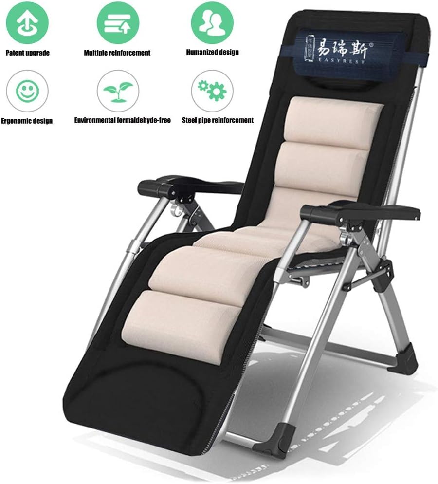 OLDWANG Chaise Longue de Jardin Transat Enfant Fauteuil inclinable de