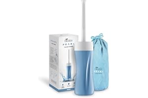 Bio Bidet Pearl A-70 Peri Bottle for Postpartum Feminine Care and Perineal Recovery, Aqua