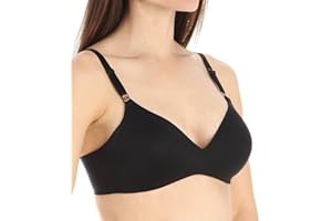 Warner's Women's No Side Effects Underarm-Smoothing Comfort Wireless Lightly Lined T-Shirt Bra 1056