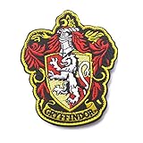 Harry Potter House of Gryffindor Crest, Slytherin, Ravenclaw, Huflepuff and Hogwarts Embroidered Patch Applique for Coat Jacket Gear Cap Hat Backpack (Style 3)