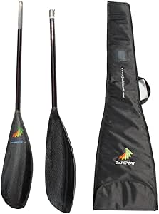 amazon.com : zj carbon fiber kayak paddle wing blade oval