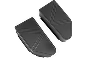 HHLOU Bed Rail Stake Pocket Covers for 2023-2026 Chevy Colorado/GMC Canyon, Triangular Truck Rear Holes Caps Bed Rail Holes Plugs Covers (Triangular)