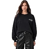 AllSaints womens Reel Lila Sweat