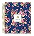 bloom daily planners 2017-18 Academic Year Hard Cover Vision Planner - Monthly and Weekly Column View Planner - (August 2017 - July 2018) Vintage Floral - 7.5