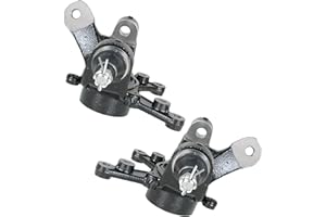 Silscvtt Front Right Left Steering Wheel Knuckle Replacement for Honda Rancher 420 TRX420FM 51250-HP5-600 51200-HP5-600 2007-