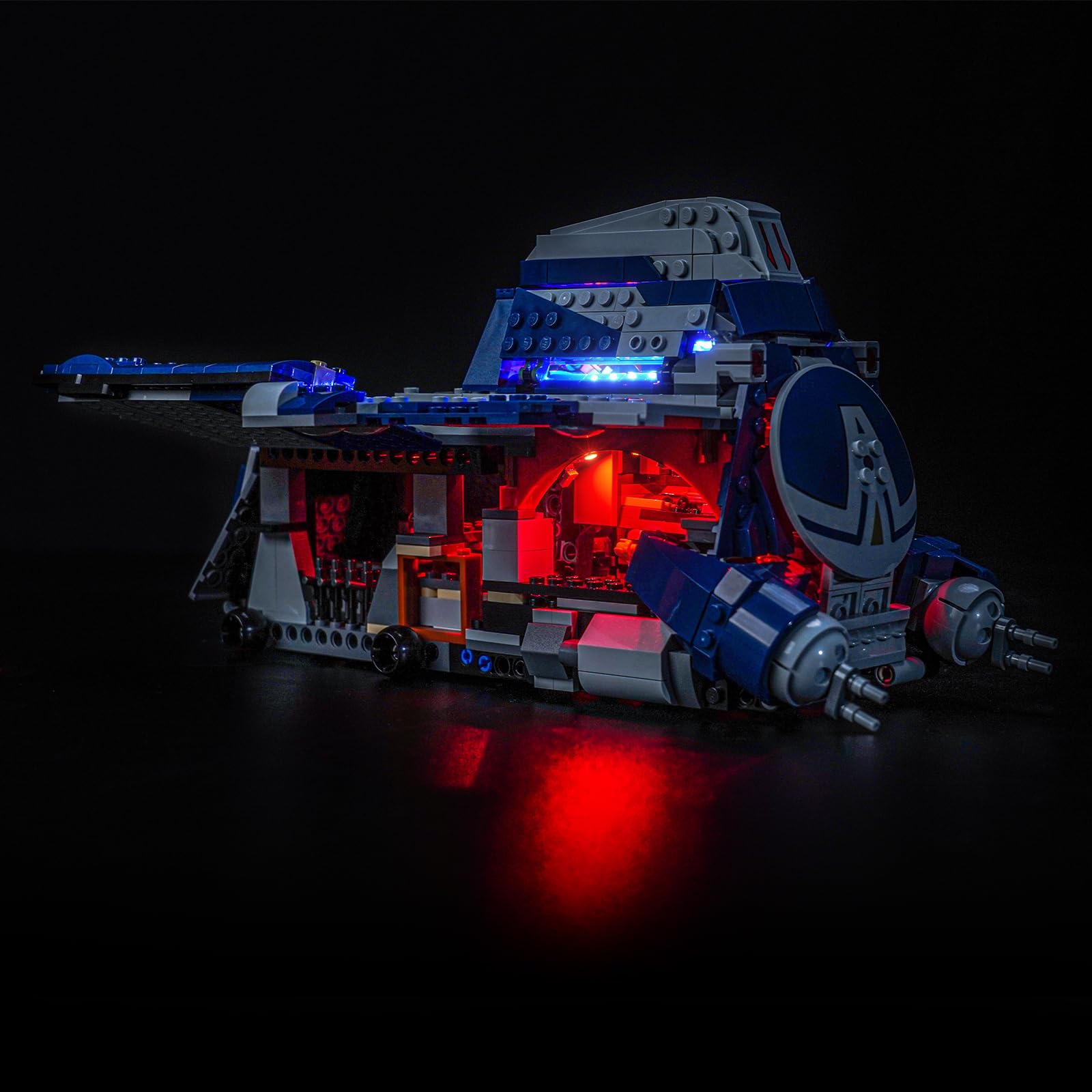 Light Kit Compatible with Lego 75435 Battle of Felucia Separatist MTT (No Model), Decoration Lighting Set Compatible with Lego Battle of Felucia Separatist MTT Creative Toys