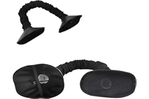 Yumt Car Air Conditioning Vent Hose,Cool Air Vent Extensions Hose System for Vehicles,Directs Cool Air to The Backseat,Making The Back Seat Cool,Black(Patent Pending) (2PCS)