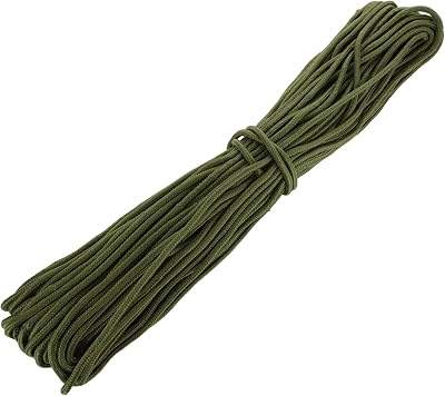 YAYODS 50M 6MM Green Nylon Rope Heavy Duty Multi-functional Hanging String Cord
