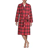 Latuza Men's Cotton Flannel Robe