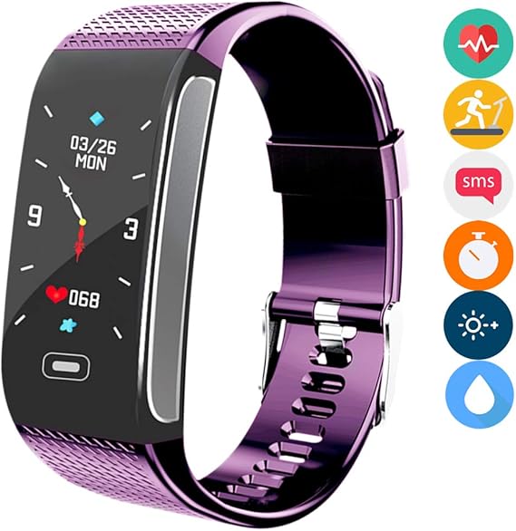 Fitness Tracker, Activity Tracking Smart Bracelet with Heart Rate Sleep