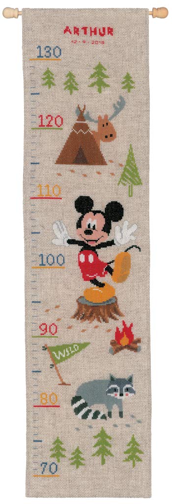 Vervaco Disney Woodys Adventure Counted Chart Counted Pattern Pack, Cotton, Multi-Colour, 18 x 70 x 0.3 cm