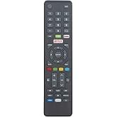 Universal Remote Control Fit for Element Smart TV E4SW5518 E4SFT5017 | E4SFT5517 Fit for SEIKI TV SC-32HK700N SC-49UK700N SC-55UK700N SC-65UK700N SC-55UK700N SC-40FK700N