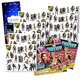 Marvel Guardians of the Galaxy Stickers Party Favors ~ Set of 2 Sticker Packs Bundle ~ 12 Sheets Over 240 Stickers plus Bonus Superhero Door Hanger