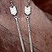 Chic Moon Arrow Long Drop Earrings Retro Boho Dangles Hoops Women Chandelier Linear Tribal Unique Tassel Earring Fashion Jewelry Black Plated