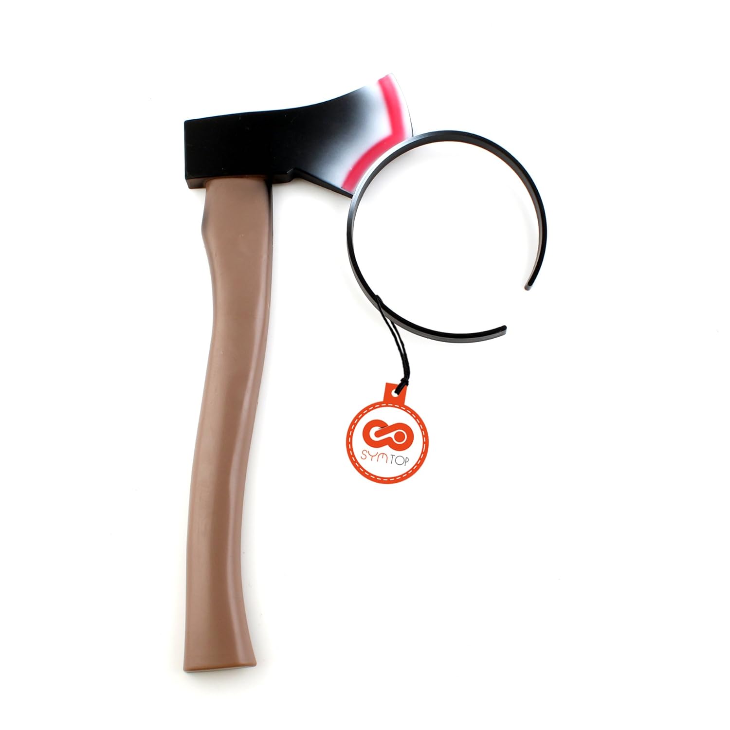 3 pcs Plastic Through Head Hatchet Axe Headband Halloween Cosplay Party