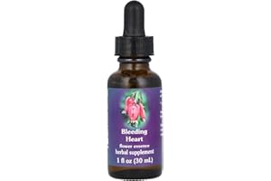 Flower Essence Services Dropper Herbal Supplements, Bleeding Heart, 1 Ounce