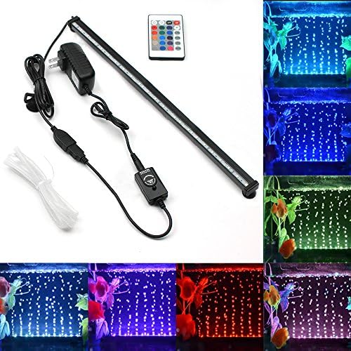 KAPATA Fish Tank Light RGB Color Changing Underwater Lighting for All Water Fish Tank 88cm/35inch