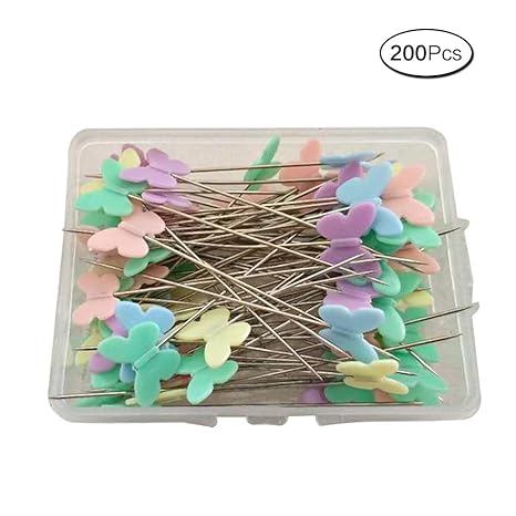 Pastel 2 x 100 Pack Rimobul Flat 1.9 Flower Head Pins Boxed