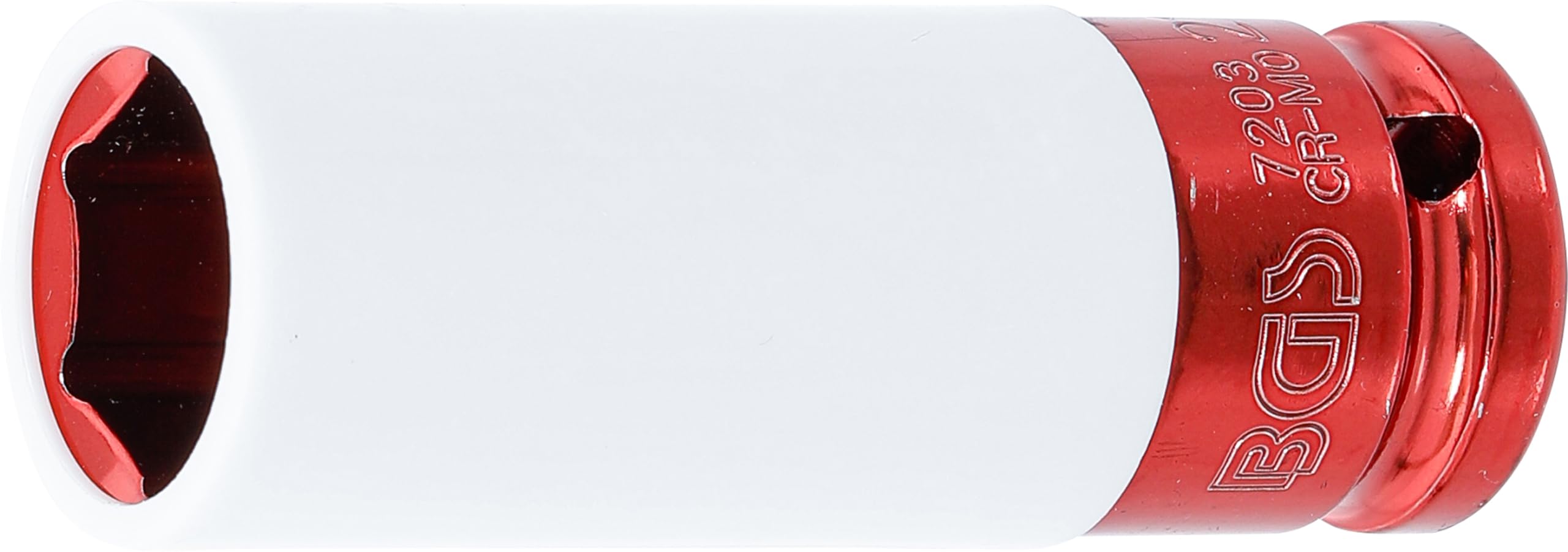 BGS 7203 | Protective Impact Socket | 12.5 mm (1/2") Drive | 21 mm