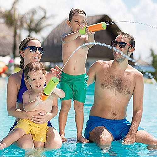 image for AXAYINC 6 Pack Foam Water Gun Toy Children Summer Swimming Pool Beach 