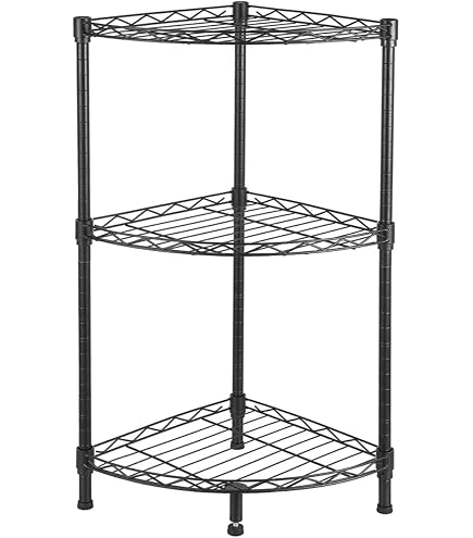STEELMASTER 4-Way Corner Organizer – 11x13x11 Inch Black Steel Desk Organizer For Files & Supplies - View #9