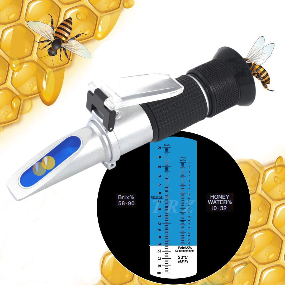 Refractometer Honey 1032 Water Honey 5890 Brix Sugar ,Beekeeping, Honey, eBay