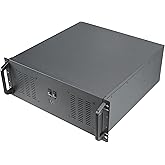 Rosewill 4U Server Chassis Rackmount Case | 11x 3.5 Bays, 3X 5.25 Devices| ATX, CEB Compatible | 2 120mm PWM Fan, 2 80mm PWM
