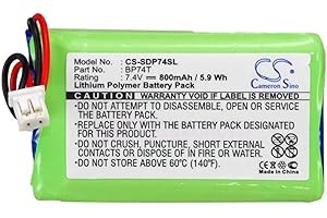 800mAh Replacement Battery for Dogtra 2500B Transmitter, 2502 3500NCP 3500T 3502NCP Super X Collar, 3502NCP Transmitter 3502B