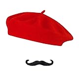 choyaxo 2pcs French Beret Hat Set Including Beret