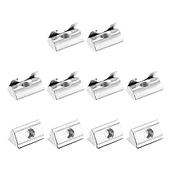 uxcell 10Pcs M6 T Nuts Roll in Spring, T Nut with
