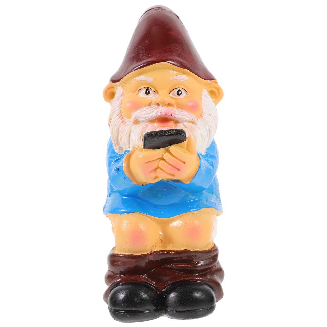 HOOTNEE 1 x Gnome Ornaments Resin Gnome Ornaments Mini Peeing Figure Garden Figure Statues Garden s Welcome Glass Christmas