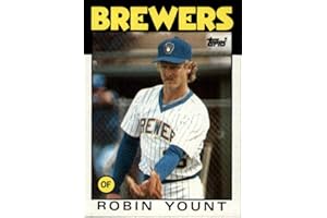 1986 Topps #780 Robin Yount MLB Baseball Trading Card