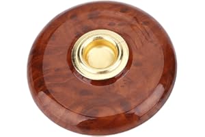 Tiiyee Cello Antislip Mat, Portable Non Slip Cello Endpin Rest Stopper Rock Stop Pad Spike Floor Protector with Plastic and Metal Holder Rockstop for Musical Instrument Beginner Practice(grown)