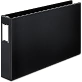 Cardinal Premier Easy Open 11" x 17", Locking Slant-D Ring Binder, 2", Black (12132)