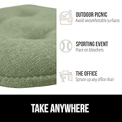GORILLA GRIP Slip Resistant Tufted Chair