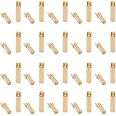 OliRC 20pairs Cross 4.0mm Thick Gold Bullet Connector Banana Plug Gold Plated for ESC Battery(C131-20)