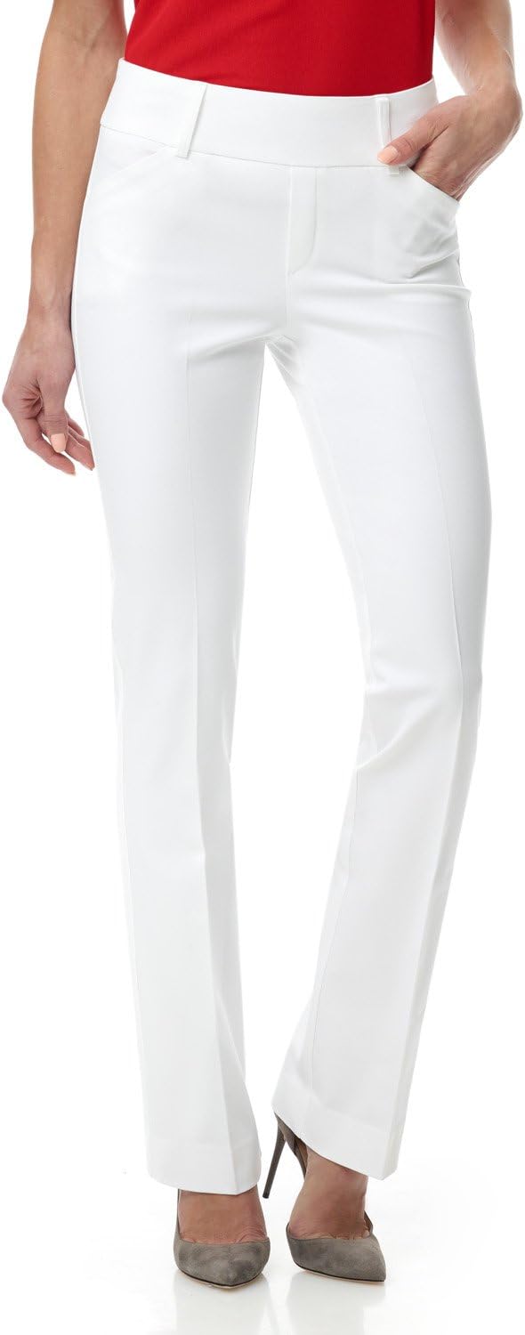 Women's Smart Chic Bootcut Pant in Ultimate 4-Way Stretch Cotton