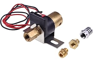 Czomoizc 993282 993286 983299 993240 983226 983238 993312 993287 993248 993232 993249 12V 3-Way Fan Clutch Solenoid Valve Compatible With Horton 993284 Volvo 85105613 3945432 N.C.