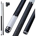 ZOKUE Elite Series Carbon Fiber Pool Cue Stick Low Deflection Full Carbon Technology Cue Stick for Beginner Primary Pool Stick with 12.5mm Tip (Easy to Control Powerful and Precise Pro Taper)