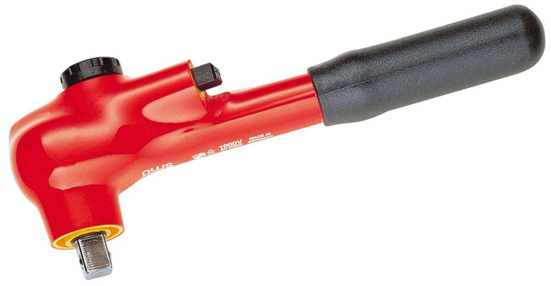 NWS 2030-260 Number 2030 Reversible Ratchet, Red/Black, 260 mm