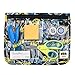 Bumkins DC Comics Clear Travel Bag 3 Pack, Batman